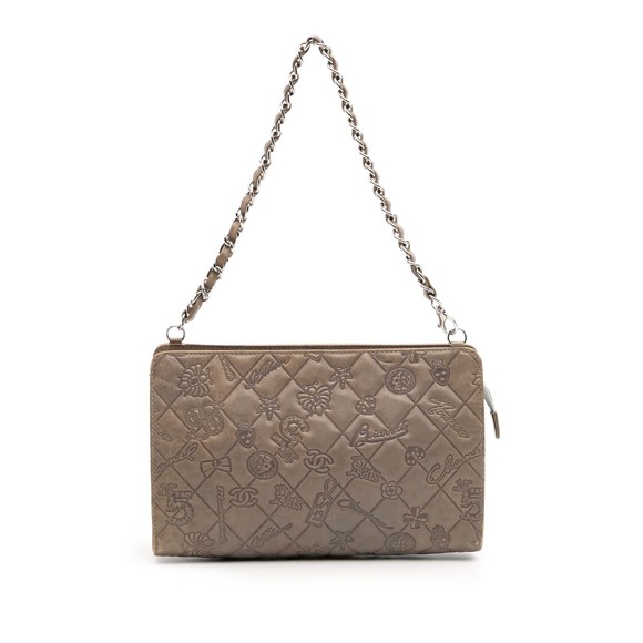 Pre-Loved Chanel Embossed Lambskin Lucky Symbols Pochette - Picture 1 of 7